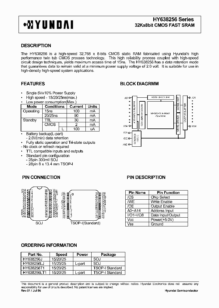 HY638256LJ-20_507329.PDF Datasheet