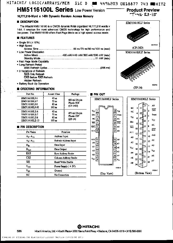 HM5116100LJ-7_507857.PDF Datasheet