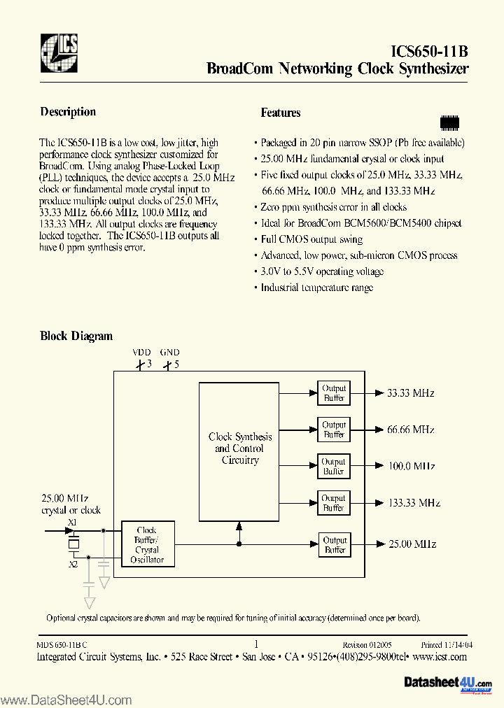 ICS650R-11B_470437.PDF Datasheet