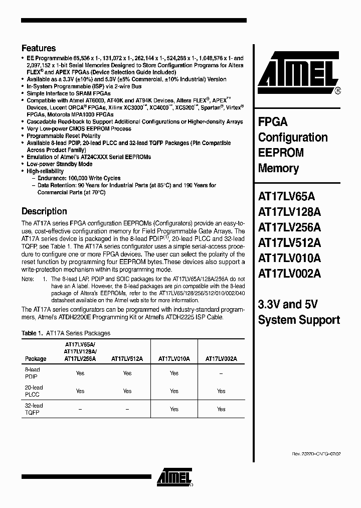 AT17LV002A_557586.PDF Datasheet