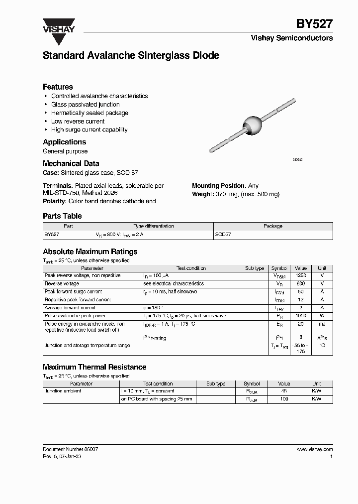 BY527_559813.PDF Datasheet