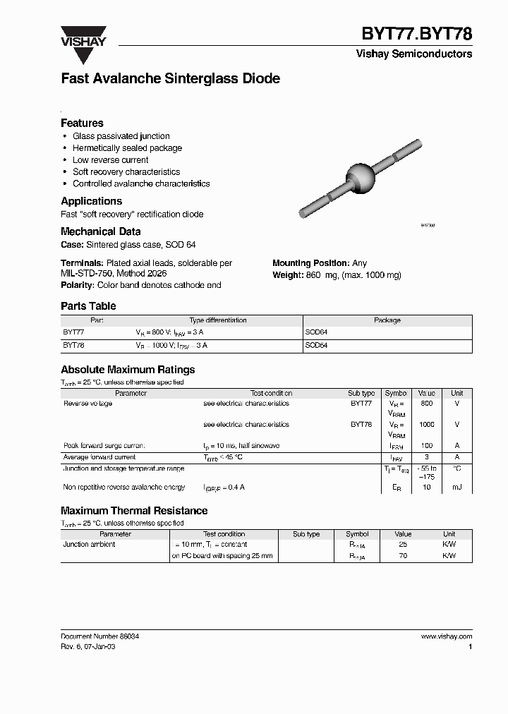 BYT77_559821.PDF Datasheet