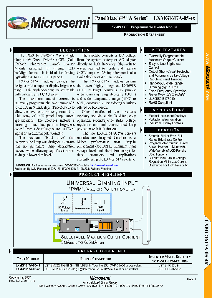 LXMG1617A-05-41_898598.PDF Datasheet