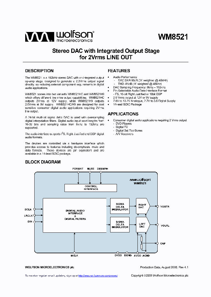 WM852106_902767.PDF Datasheet