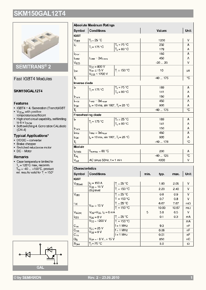 SKM150GAL12T410_904257.PDF Datasheet