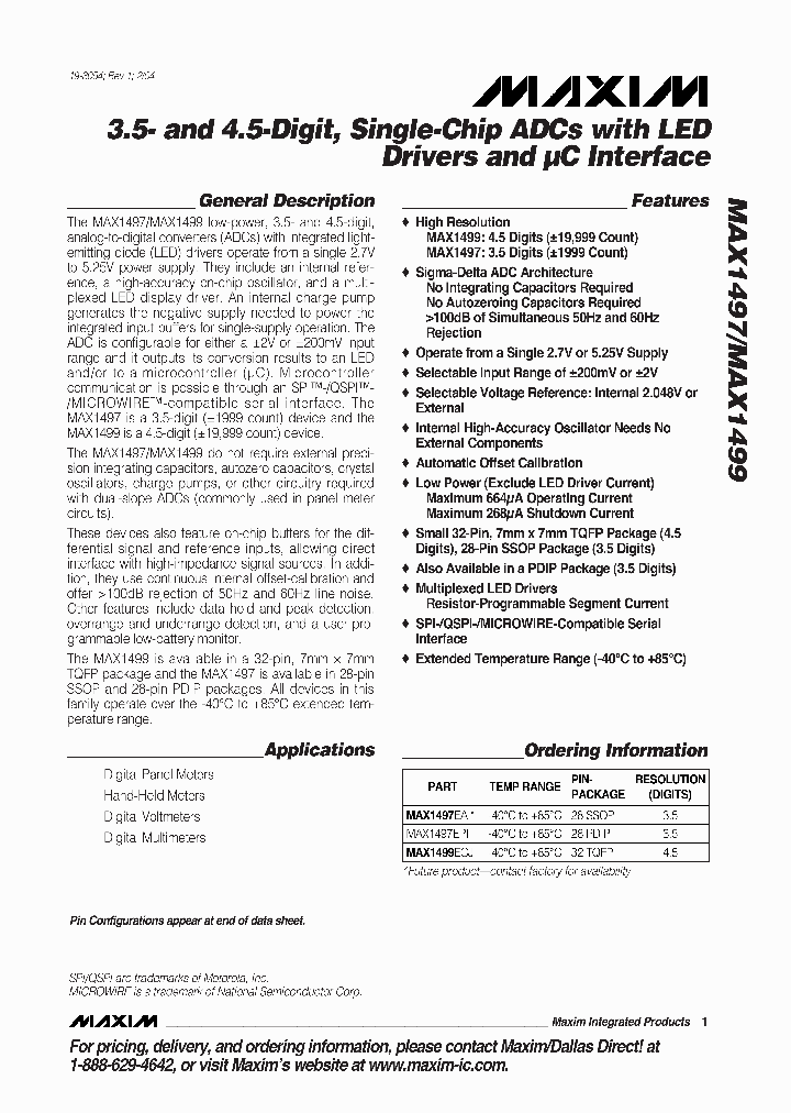 MAX1497_567231.PDF Datasheet