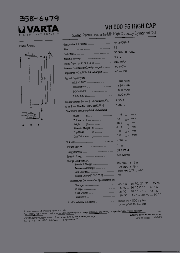 VH950F5_513415.PDF Datasheet