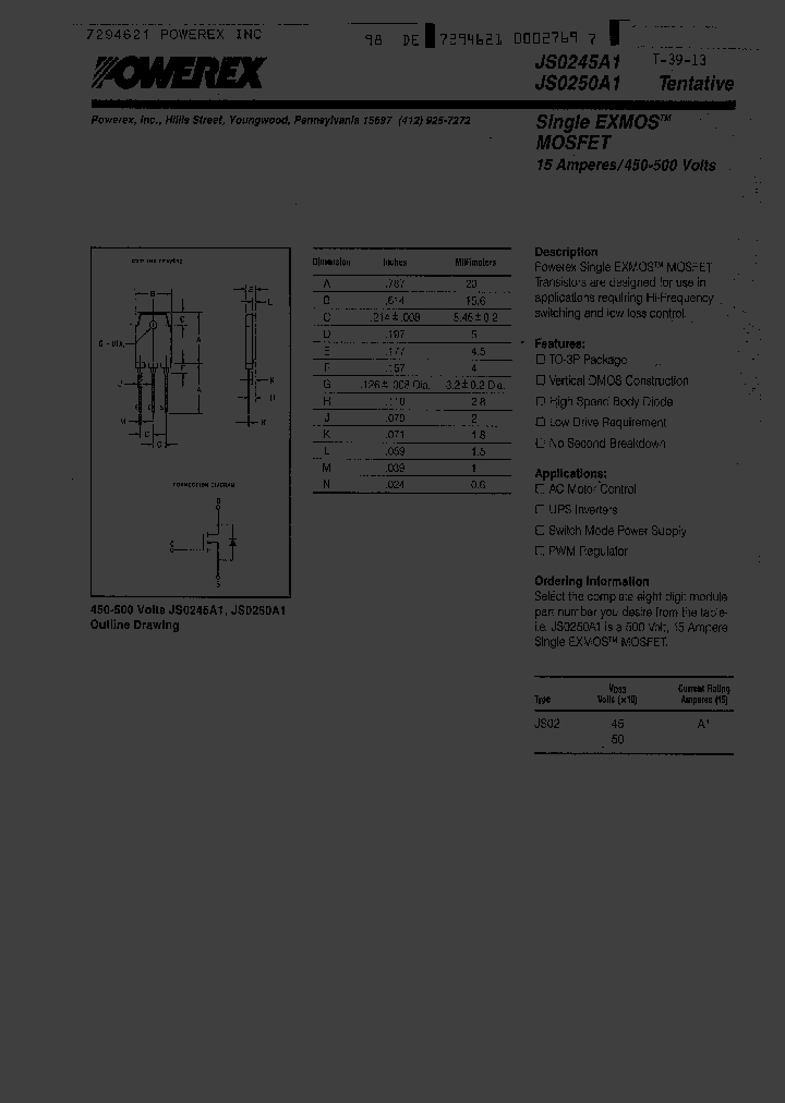 JS0245A1_517520.PDF Datasheet