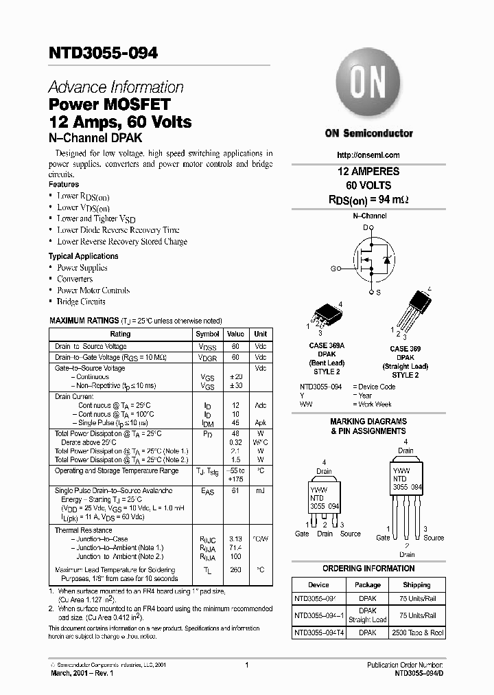 NTD3055-094D_518595.PDF Datasheet