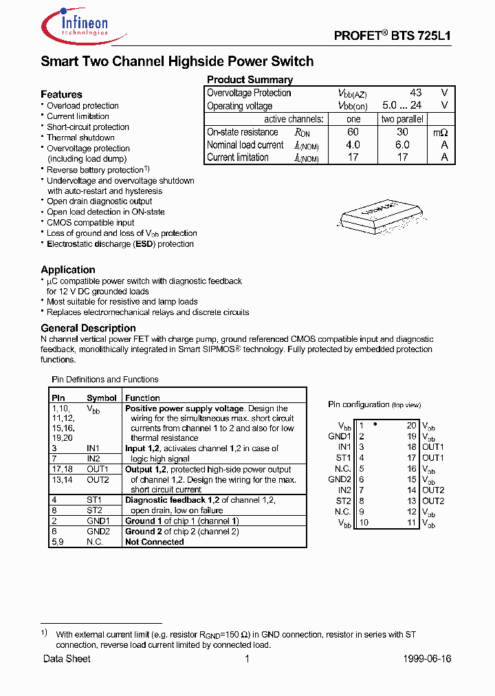 BTS725-L1_585810.PDF Datasheet