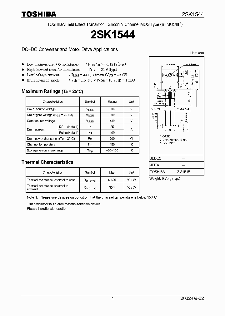 2SK1544_597339.PDF Datasheet