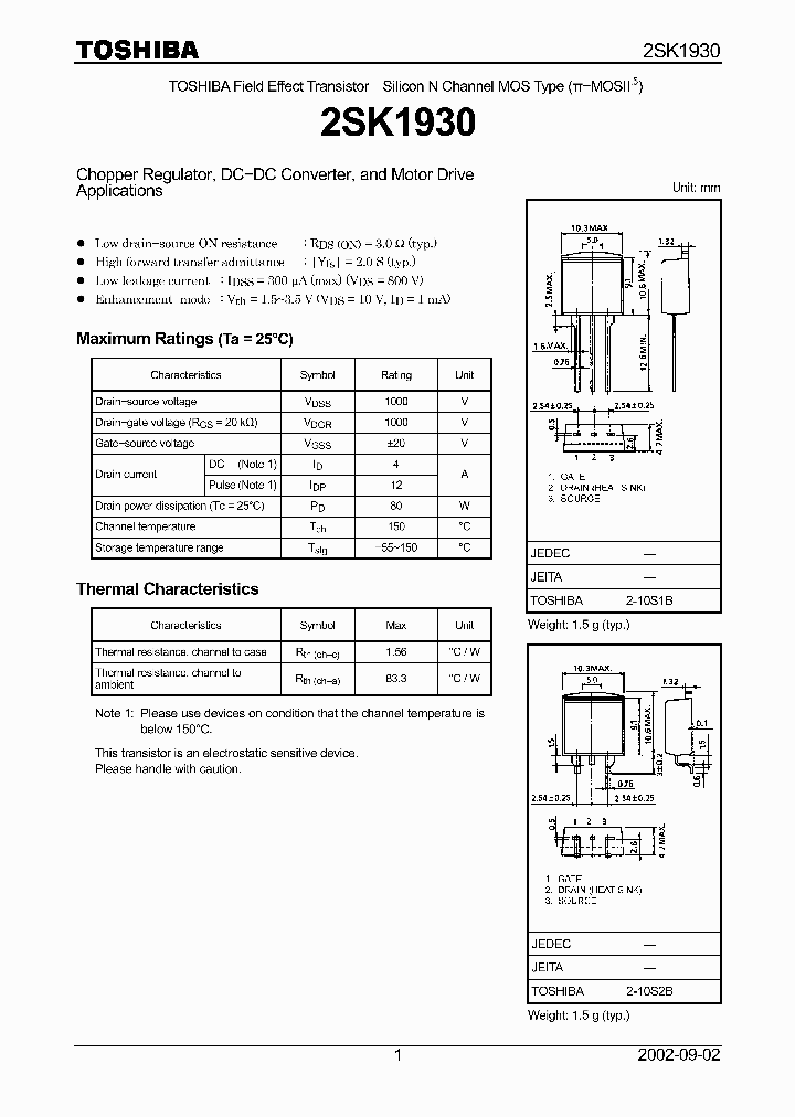 2SK1930_597340.PDF Datasheet
