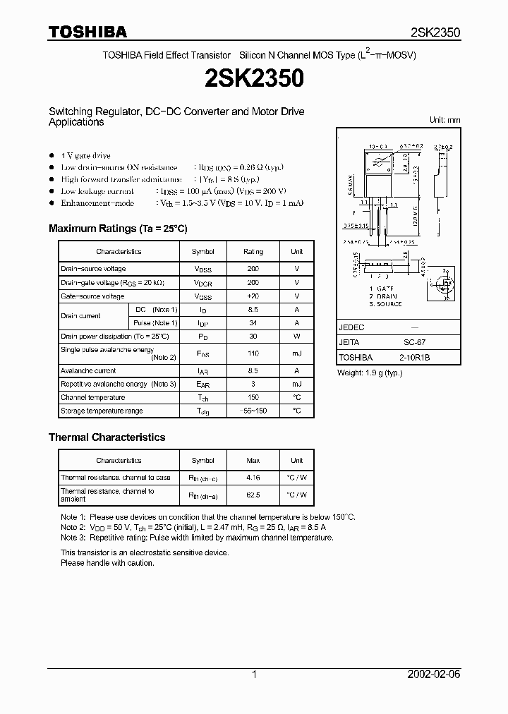 2SK2350_597342.PDF Datasheet
