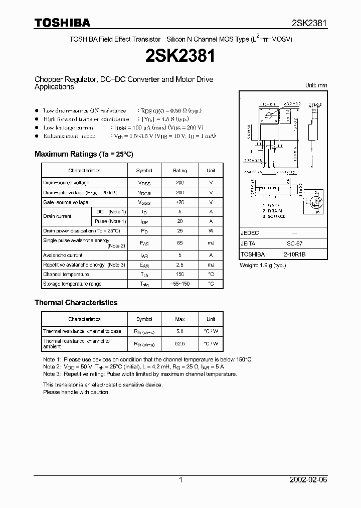 2SK2381_597343.PDF Datasheet