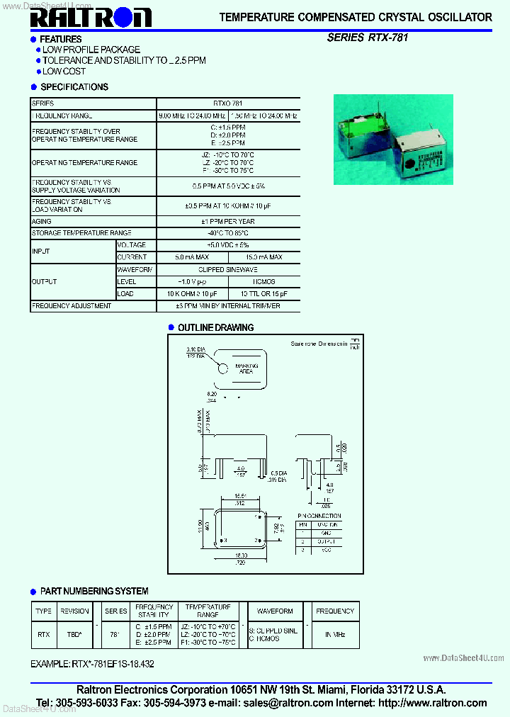 RTX-781_477841.PDF Datasheet