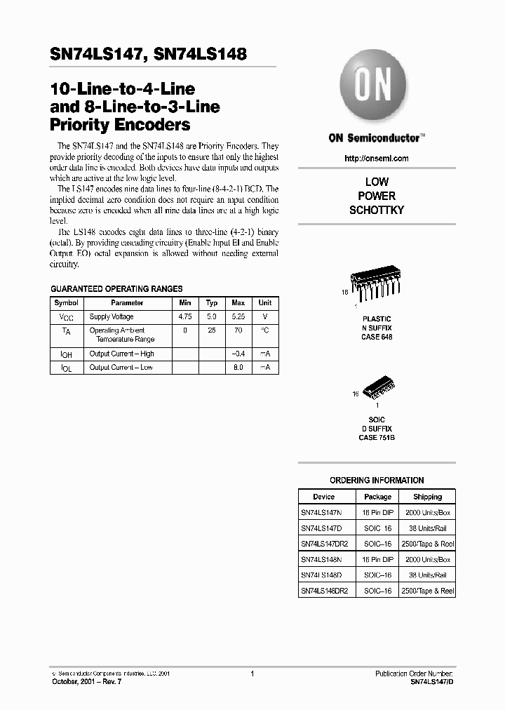 SN74LS147-D_598358.PDF Datasheet