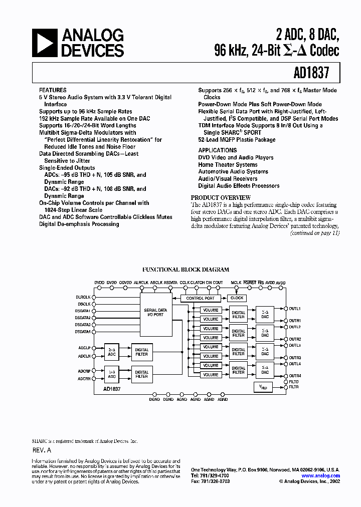 AD1837_600577.PDF Datasheet