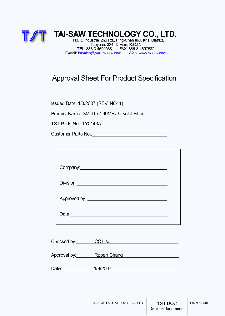 TY0143A_910668.PDF Datasheet