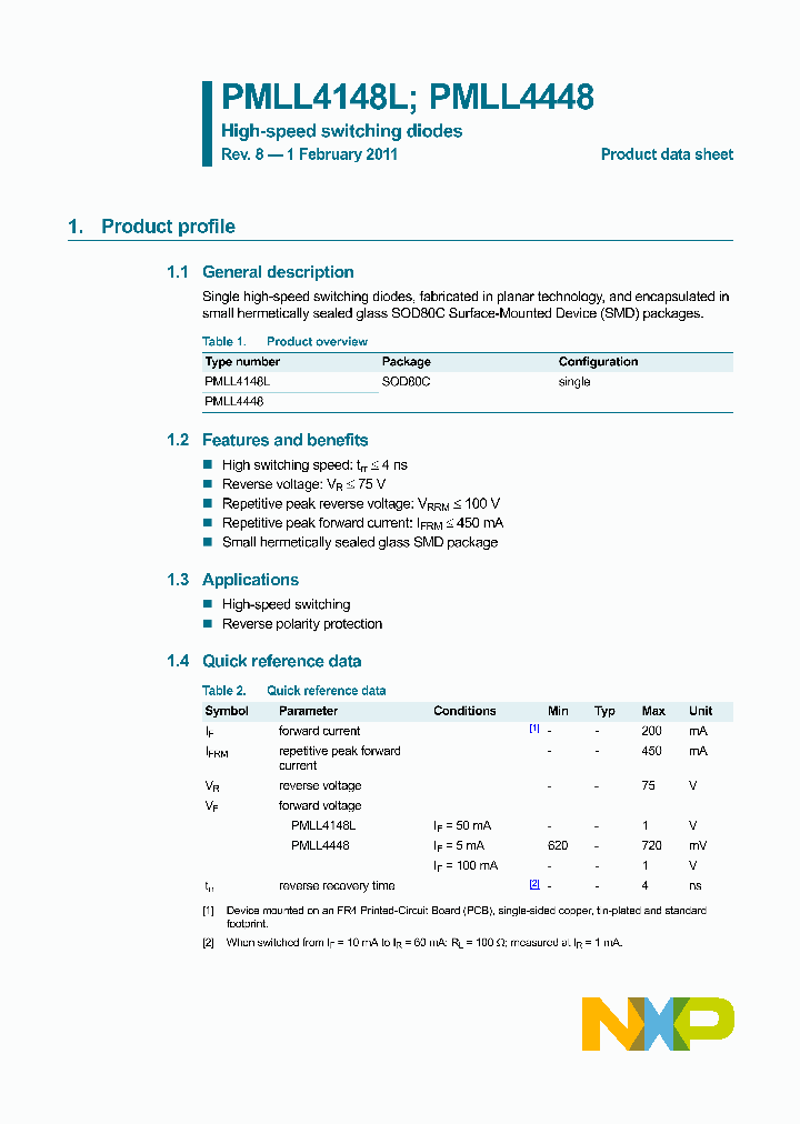 PMLL4148L11_912162.PDF Datasheet