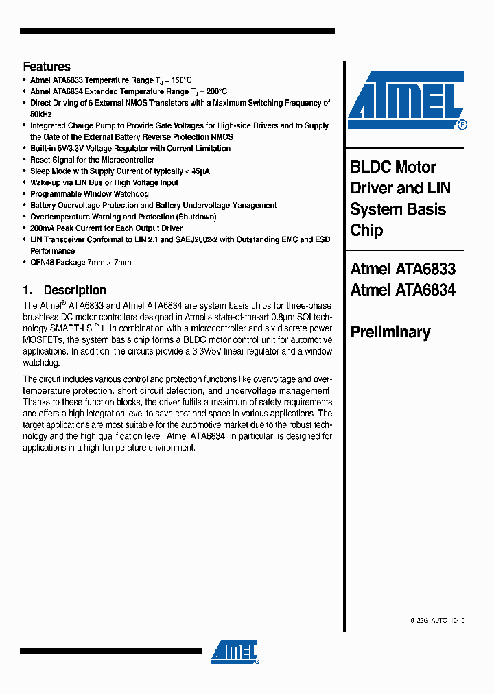 ATA6834-PLQW_526265.PDF Datasheet