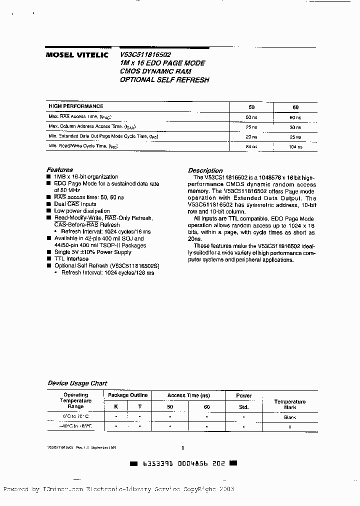 V53C511816502K-60I_526879.PDF Datasheet