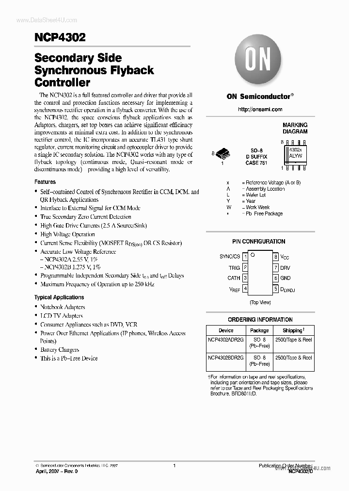 NCP4302_484314.PDF Datasheet