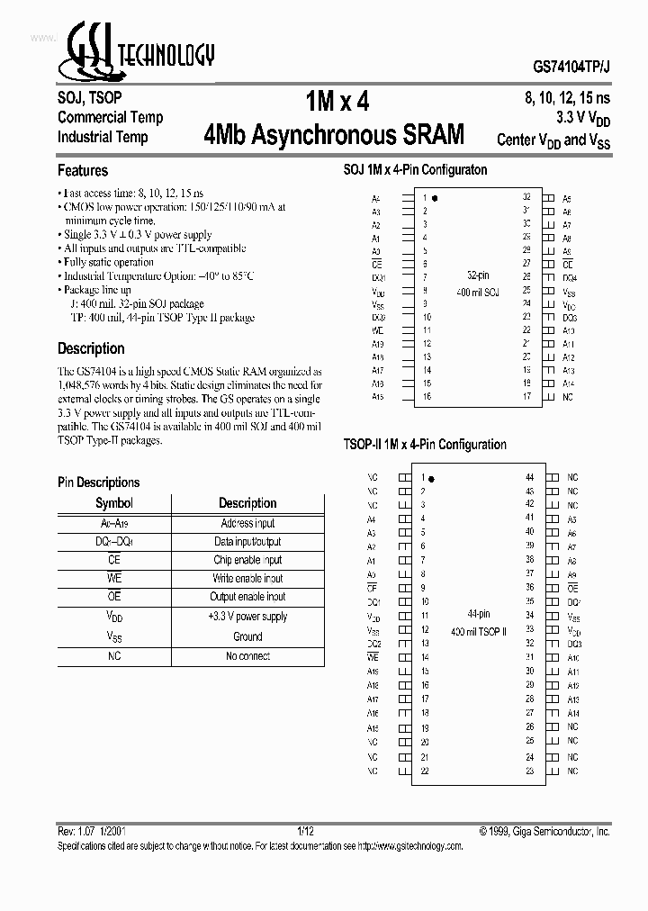 GS74104J_484858.PDF Datasheet