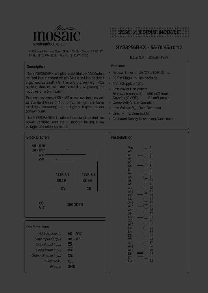 SYS8256RKXLI-70_529633.PDF Datasheet