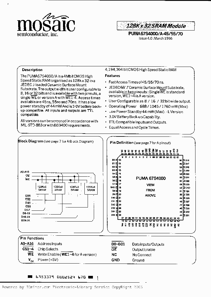PUMA67S4000LI-70_529637.PDF Datasheet