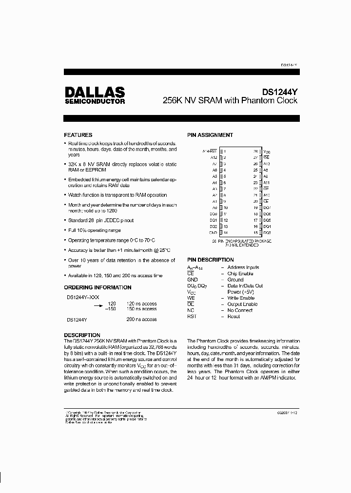 DS1244Y-150_531229.PDF Datasheet