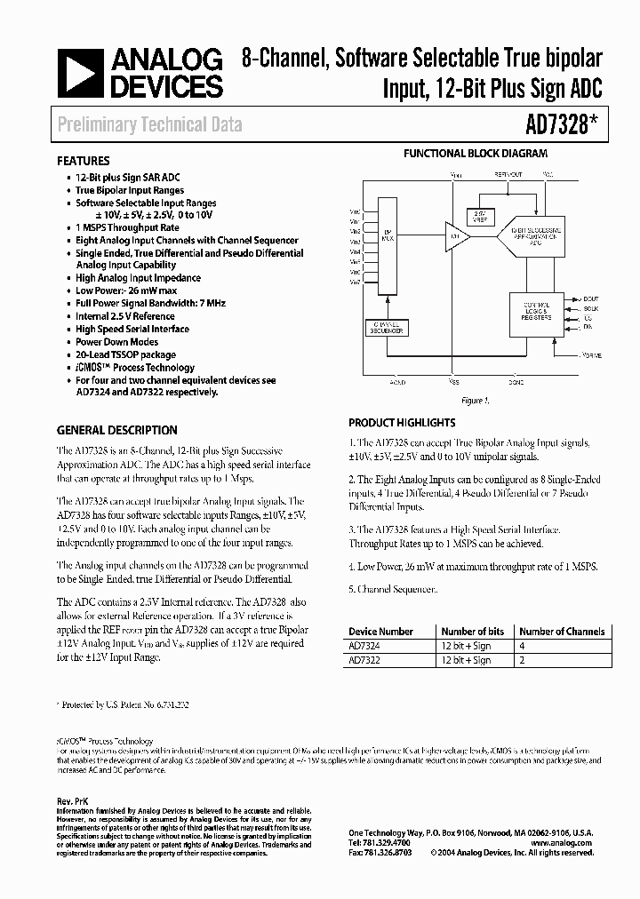 AD7328BRU-U1_625818.PDF Datasheet