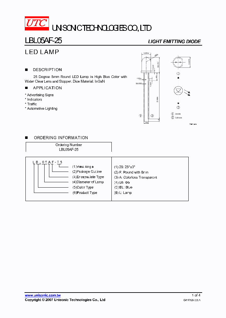 LBL05AF-25_916188.PDF Datasheet