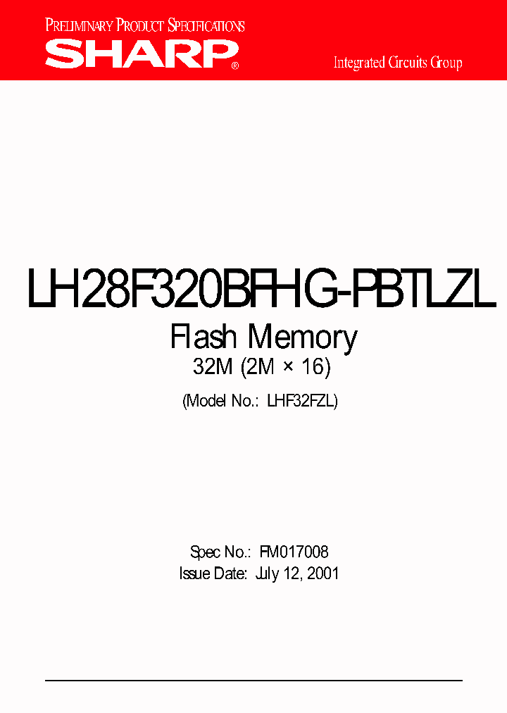 LH28F320BFHG-PBTLZL_533220.PDF Datasheet