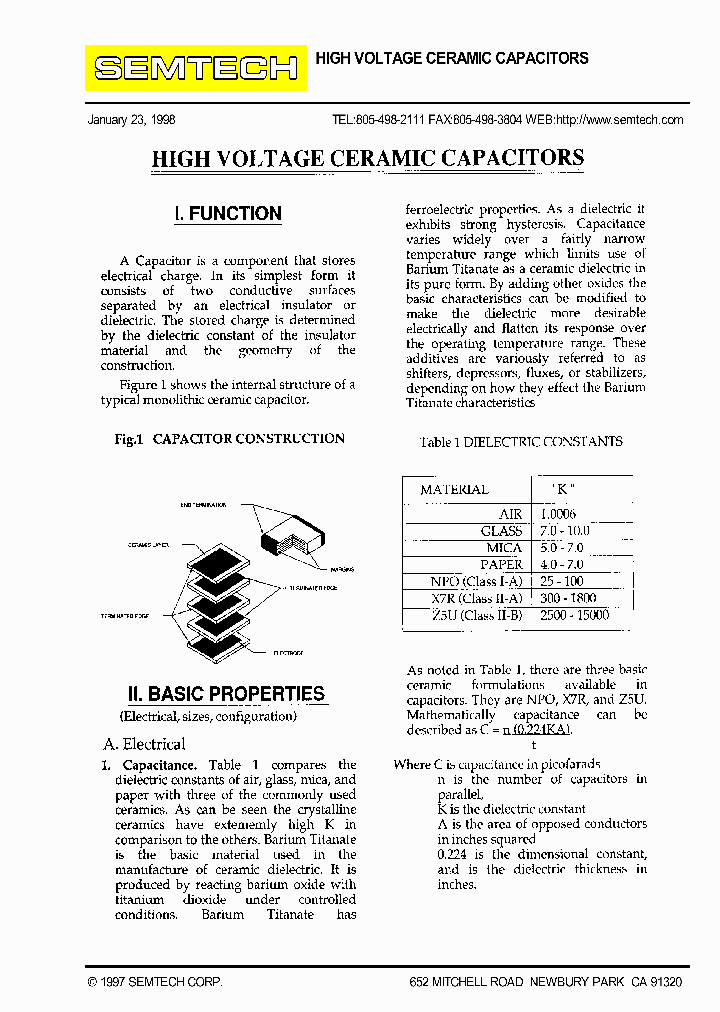 HIGHVOLTAGECERAMICCAPACITORSGENERALINFO_533630.PDF Datasheet