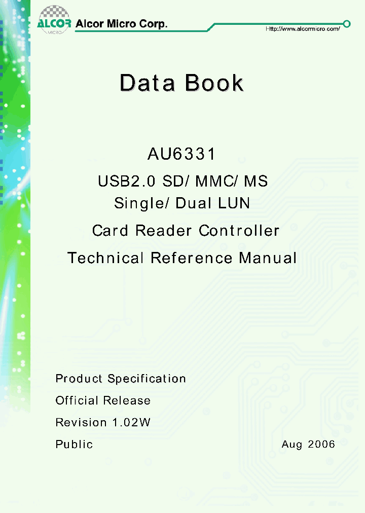 AU6331_918468.PDF Datasheet