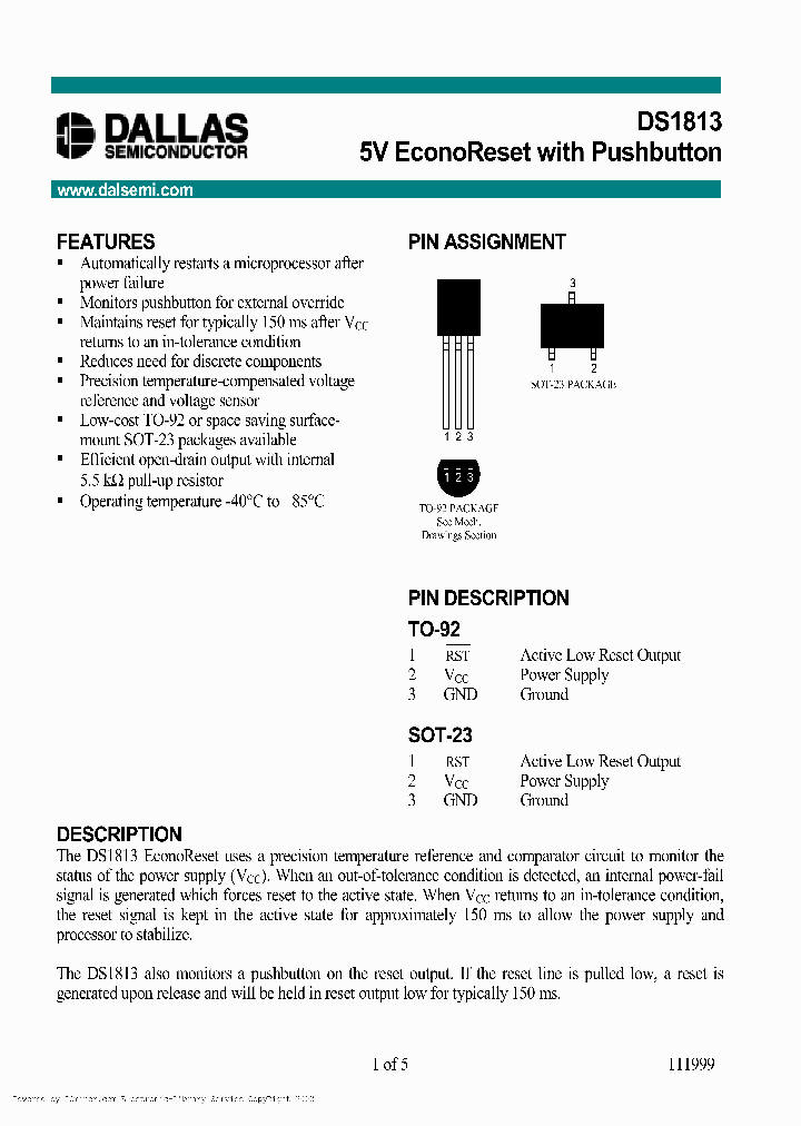 DS1813R-15_538780.PDF Datasheet