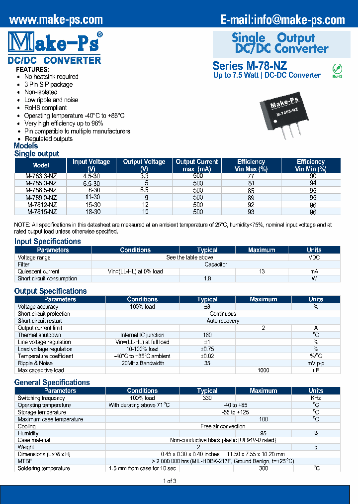 M-7815-NZ_919826.PDF Datasheet