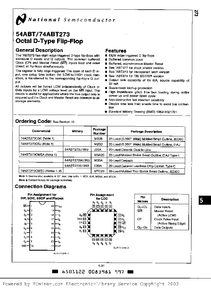 54ABT273W883_541001.PDF Datasheet
