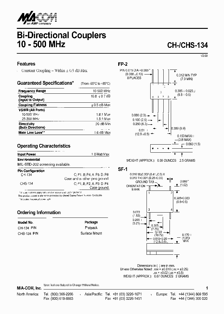 CH-134_543921.PDF Datasheet