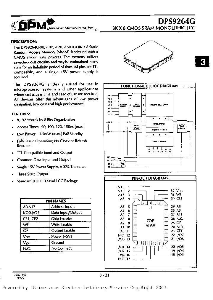 DPS9264G-150C_544625.PDF Datasheet