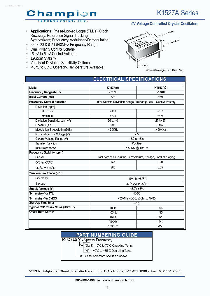 K1527A_496137.PDF Datasheet