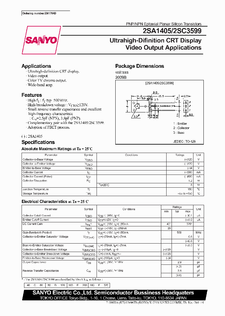 2SA1405_635382.PDF Datasheet