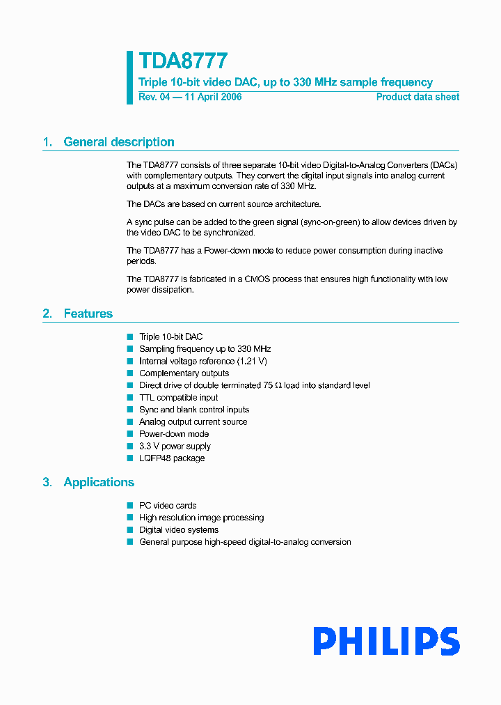 TDA8777HL14C1-T_547519.PDF Datasheet
