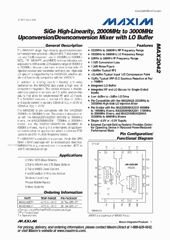 MAX2042_497834.PDF Datasheet