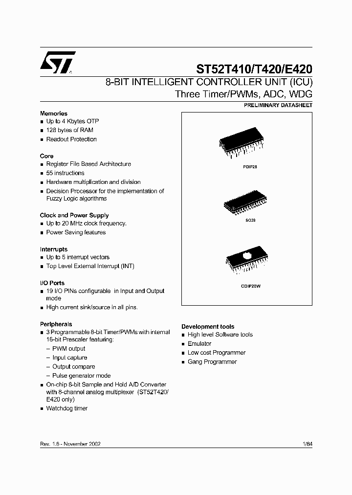 ST52E420_498342.PDF Datasheet