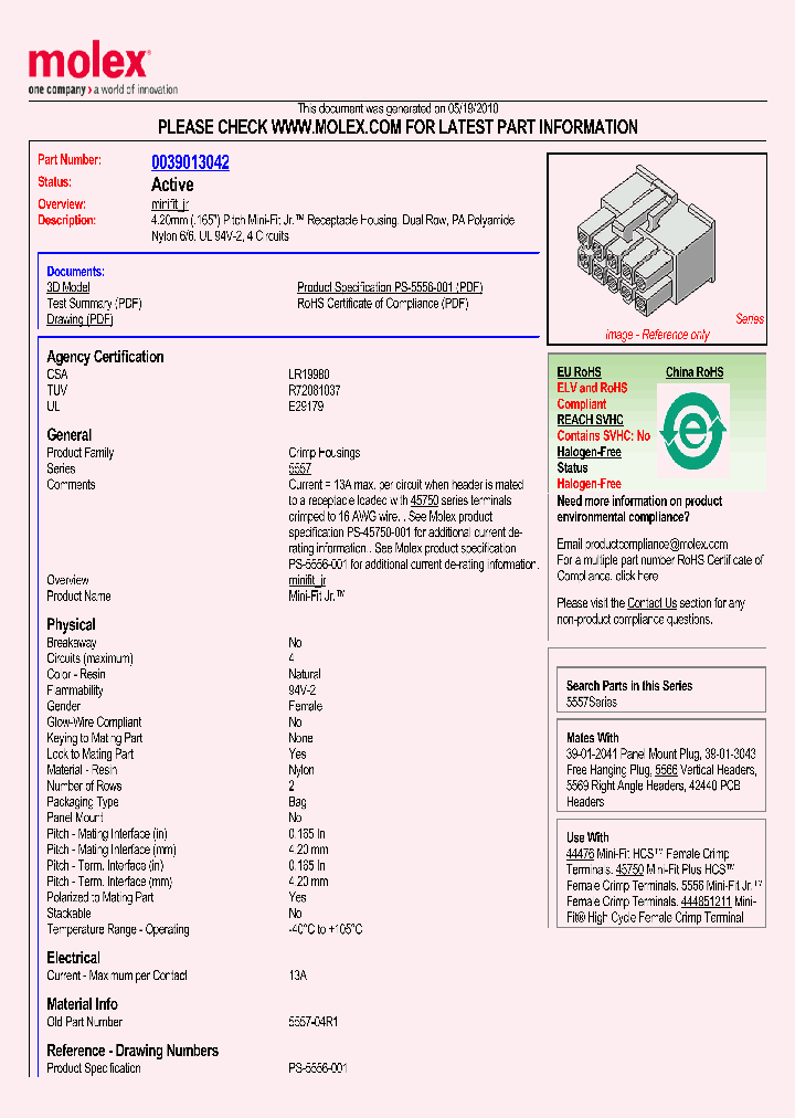 39-01-3042_922546.PDF Datasheet