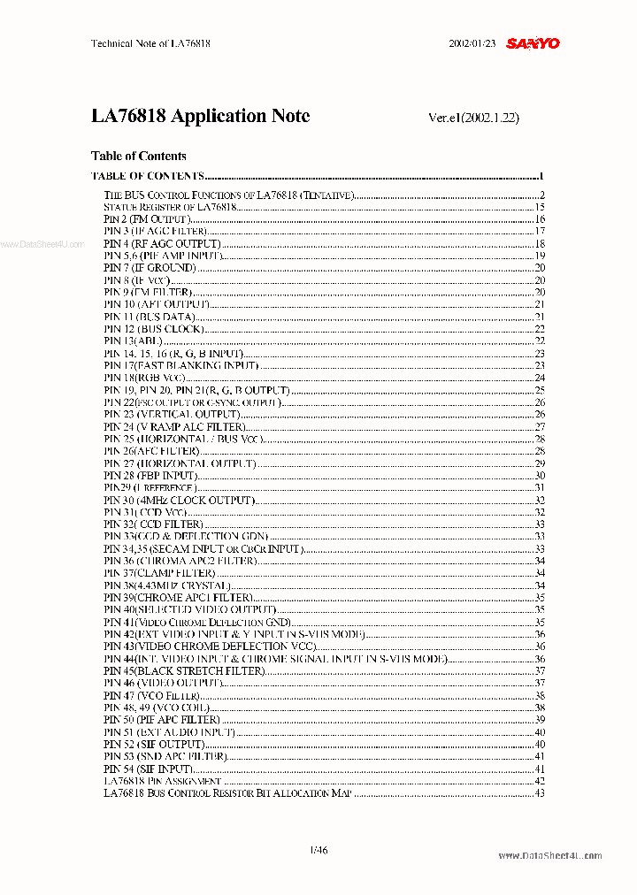 LA76818_498220.PDF Datasheet