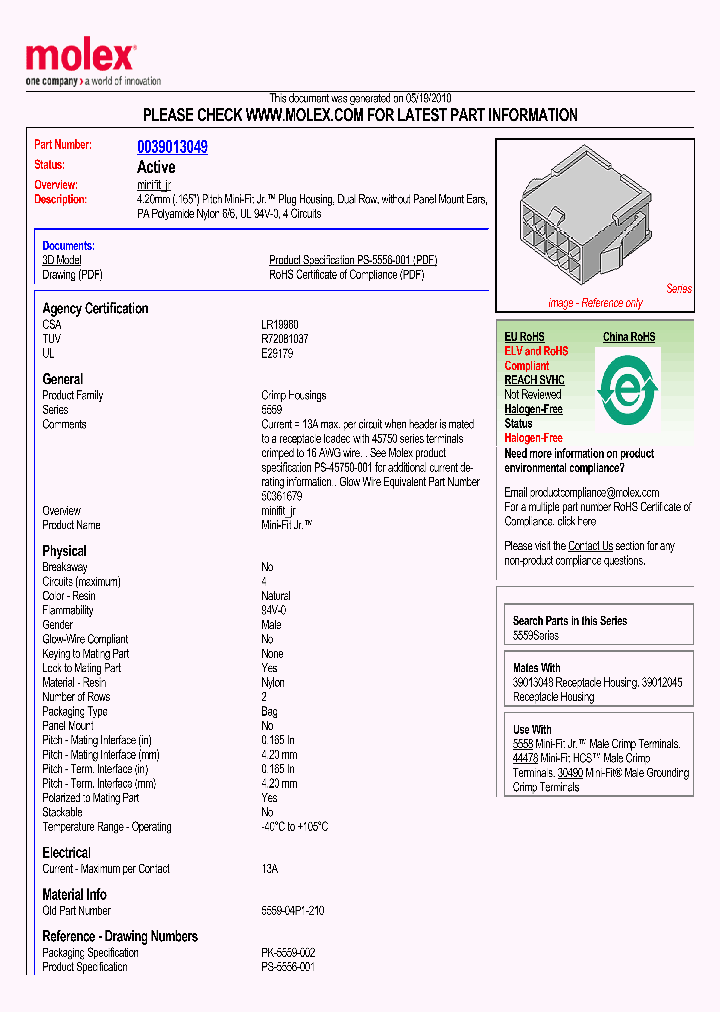39-01-3049_922553.PDF Datasheet