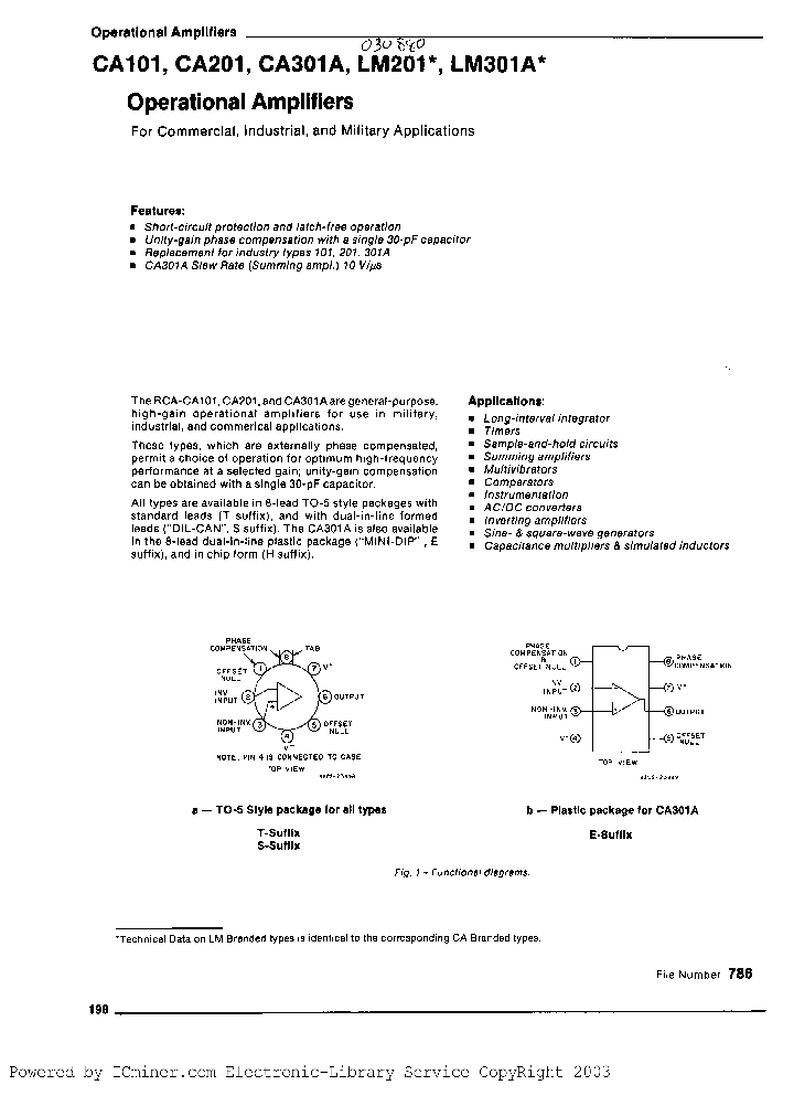 CA101_549100.PDF Datasheet