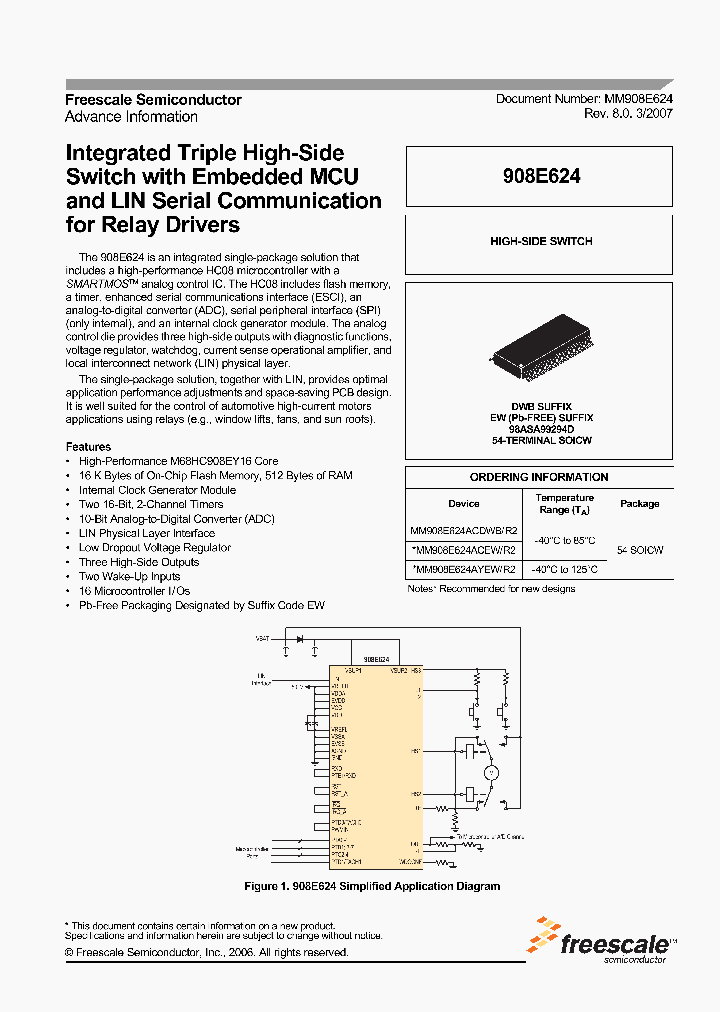 MM908E624AYEWR2_551915.PDF Datasheet